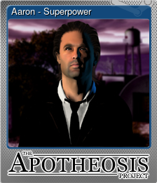 Series 1 - Card 11 of 13 - Aaron - Superpower