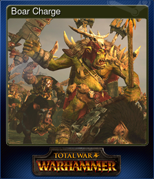 Series 1 - Card 4 of 6 - Boar Charge
