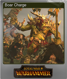 Series 1 - Card 4 of 6 - Boar Charge