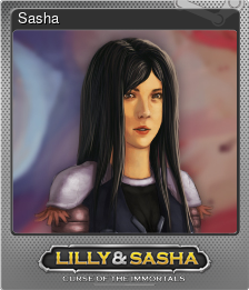 Series 1 - Card 6 of 6 - Sasha