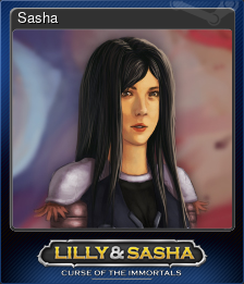 Series 1 - Card 6 of 6 - Sasha