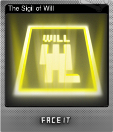 Series 1 - Card 3 of 7 - The Sigil of Will