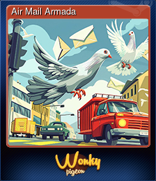 Series 1 - Card 5 of 5 - Air Mail Armada