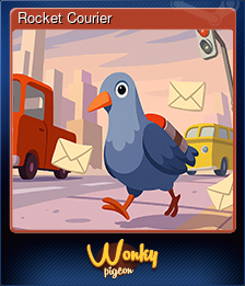 Series 1 - Card 3 of 5 - Rocket Courier