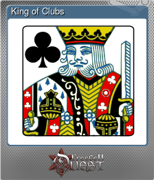 Series 1 - Card 7 of 13 - King of Clubs