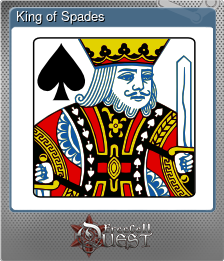 Series 1 - Card 1 of 13 - King of Spades