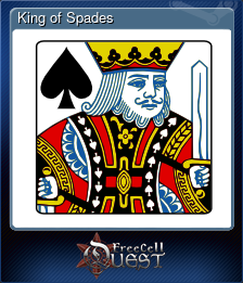 Series 1 - Card 1 of 13 - King of Spades