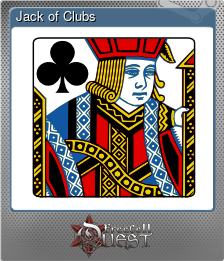 Series 1 - Card 9 of 13 - Jack of Clubs