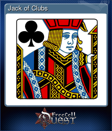 Series 1 - Card 9 of 13 - Jack of Clubs