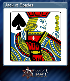 Series 1 - Card 3 of 13 - Jack of Spades