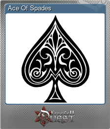 Series 1 - Card 13 of 13 - Ace Of Spades