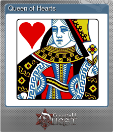 Series 1 - Card 5 of 13 - Queen of Hearts
