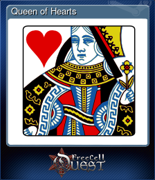 Series 1 - Card 5 of 13 - Queen of Hearts