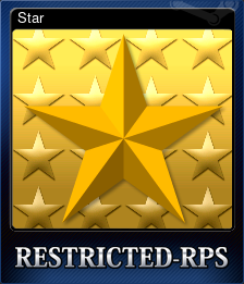 Series 1 - Card 5 of 5 - Star