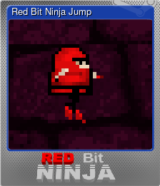 Series 1 - Card 6 of 15 - Red Bit Ninja Jump