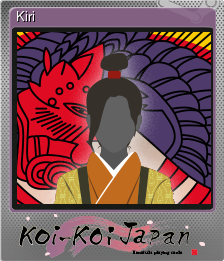 Series 1 - Card 9 of 9 - Kiri