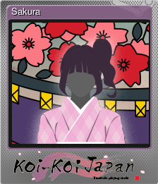 Series 1 - Card 3 of 9 - Sakura