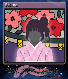 Series 1 - Card 3 of 9 - Sakura