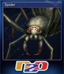 Series 1 - Card 6 of 7 - Spider