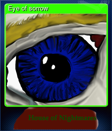 Series 1 - Card 5 of 5 - Eye of sorrow