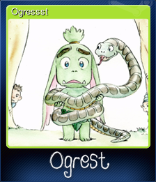 Series 1 - Card 4 of 5 - Ogressst