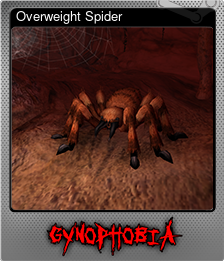 Series 1 - Card 4 of 6 - Overweight Spider