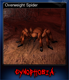 Series 1 - Card 4 of 6 - Overweight Spider