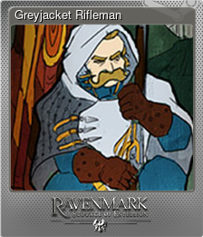 Series 1 - Card 4 of 8 - Greyjacket Rifleman