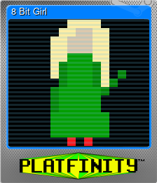 Series 1 - Card 2 of 5 - 8 Bit Girl