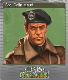 Series 1 - Card 4 of 6 - Cpt. Colin Maud