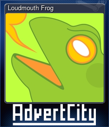 Series 1 - Card 6 of 12 - Loudmouth Frog