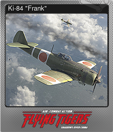Series 1 - Card 2 of 7 - Ki-84 "Frank"