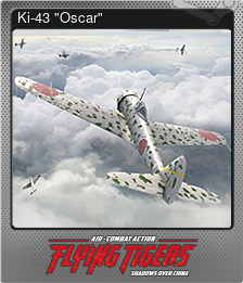 Series 1 - Card 7 of 7 - Ki-43 "Oscar"