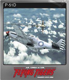 Series 1 - Card 4 of 7 - P-51D