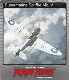 Series 1 - Card 1 of 7 - Supermarine Spitfire Mk. V