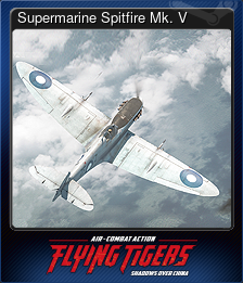 Series 1 - Card 1 of 7 - Supermarine Spitfire Mk. V