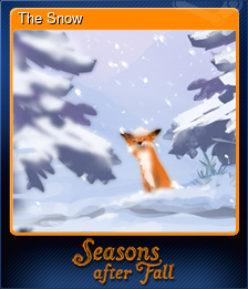 Series 1 - Card 5 of 6 - The Snow