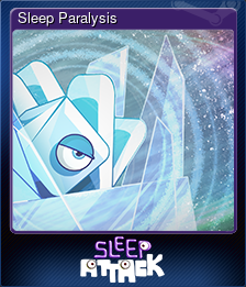 Series 1 - Card 5 of 6 - Sleep Paralysis