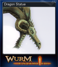 Series 1 - Card 6 of 6 - Dragon Statue