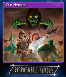 Series 1 - Card 7 of 8 - :Our Heroes: