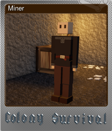 Series 1 - Card 4 of 5 - Miner