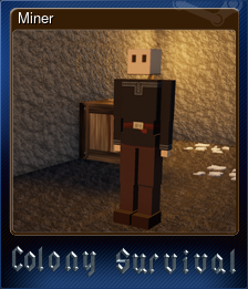 Series 1 - Card 4 of 5 - Miner