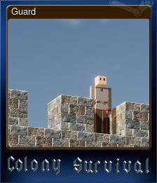 Series 1 - Card 5 of 5 - Guard