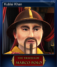 Series 1 - Card 1 of 6 - Kublai Khan