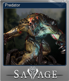 Series 1 - Card 7 of 8 - Predator