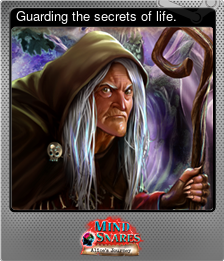 Series 1 - Card 3 of 5 - Guarding the secrets of life.