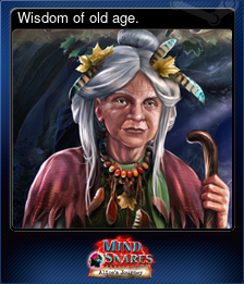 Series 1 - Card 2 of 5 - Wisdom of old age.