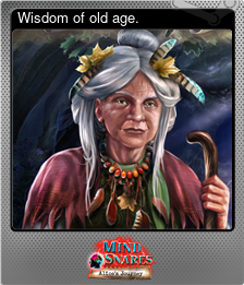 Series 1 - Card 2 of 5 - Wisdom of old age.