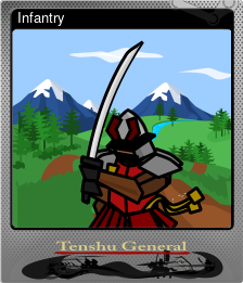 Series 1 - Card 1 of 6 - Infantry