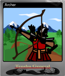 Series 1 - Card 2 of 6 - Archer